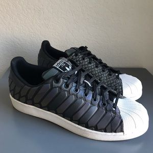 Adidas Originals Superstar Black Hologram Sneakers